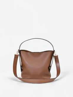 BORSA A SECCHIELLO COLOR CIOCCOLATO