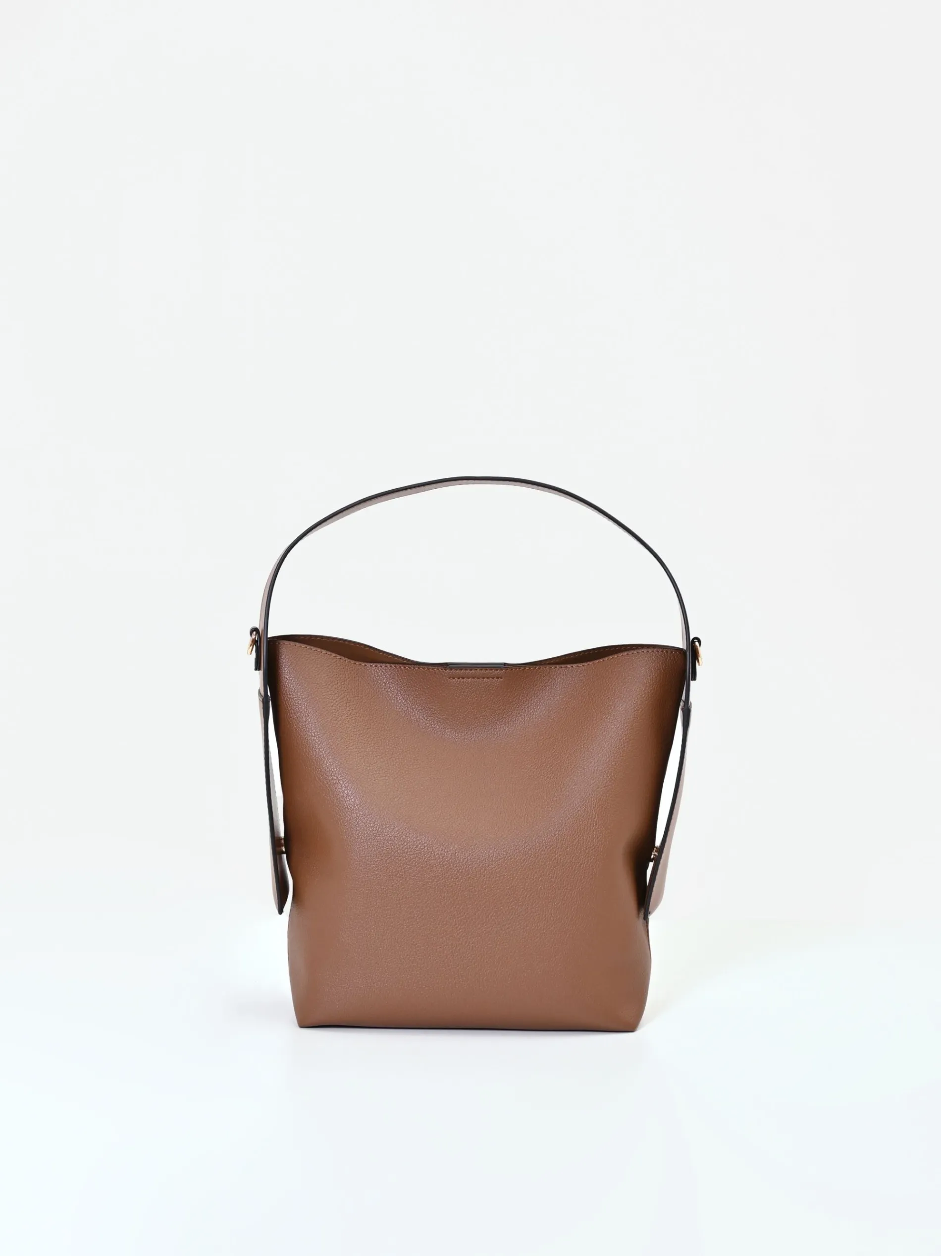 BORSA A SECCHIELLO COLOR CIOCCOLATO