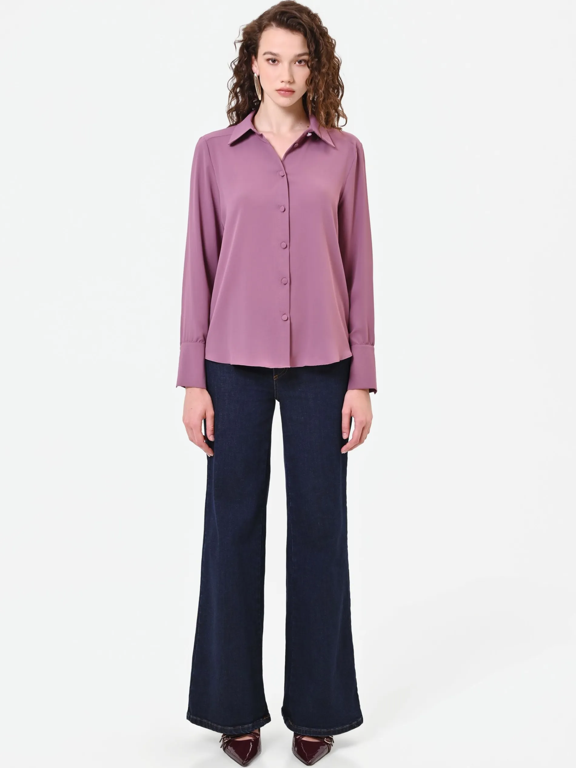 CAMICIA IN ROSA ANTICO