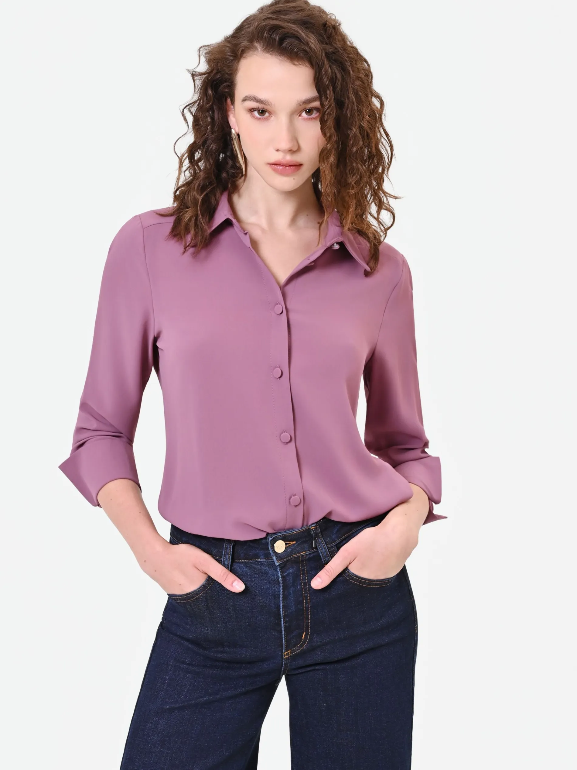 CAMICIA IN ROSA ANTICO
