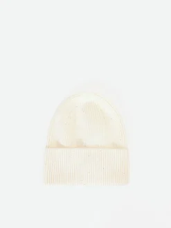 CAPPELLINO PANNA BIANCO CON MICRO PAILLETTES