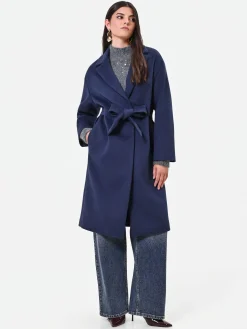 CAPPOTTO A VESTAGLIA BLU NAVY