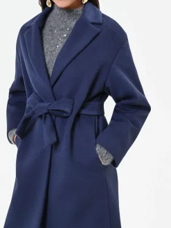CAPPOTTO A VESTAGLIA BLU NAVY