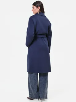 CAPPOTTO A VESTAGLIA BLU NAVY