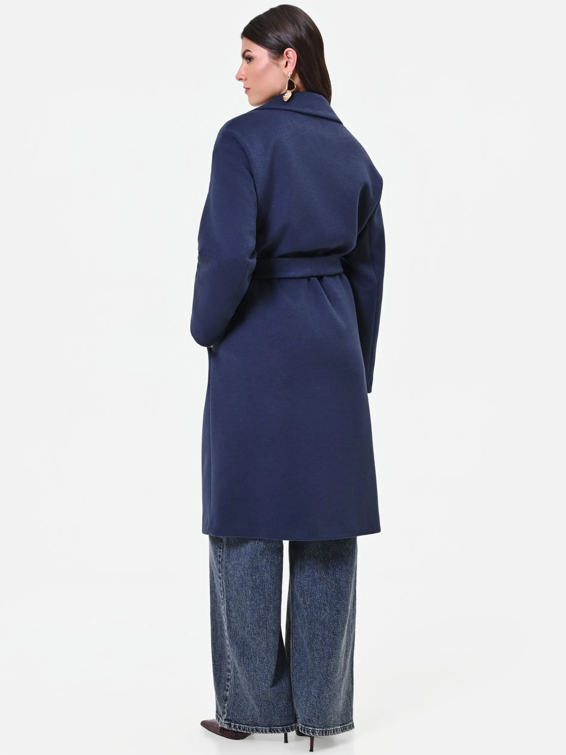 CAPPOTTO A VESTAGLIA BLU NAVY