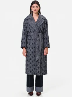 CAPPOTTO A VESTAGLIA BLU NAVY