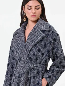 CAPPOTTO A VESTAGLIA BLU NAVY