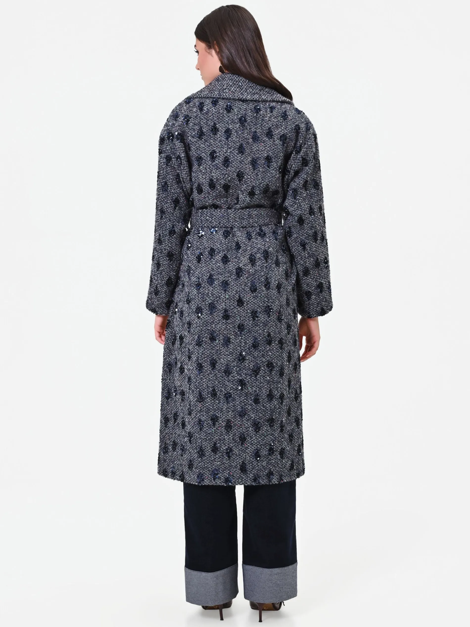 CAPPOTTO A VESTAGLIA BLU NAVY