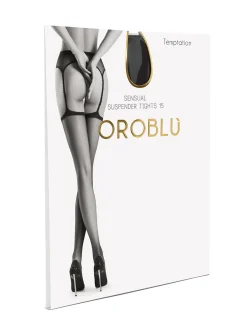 COLLANT VELATO EFFETTO REGGICALZE TEMPTATION | OROBLÙ