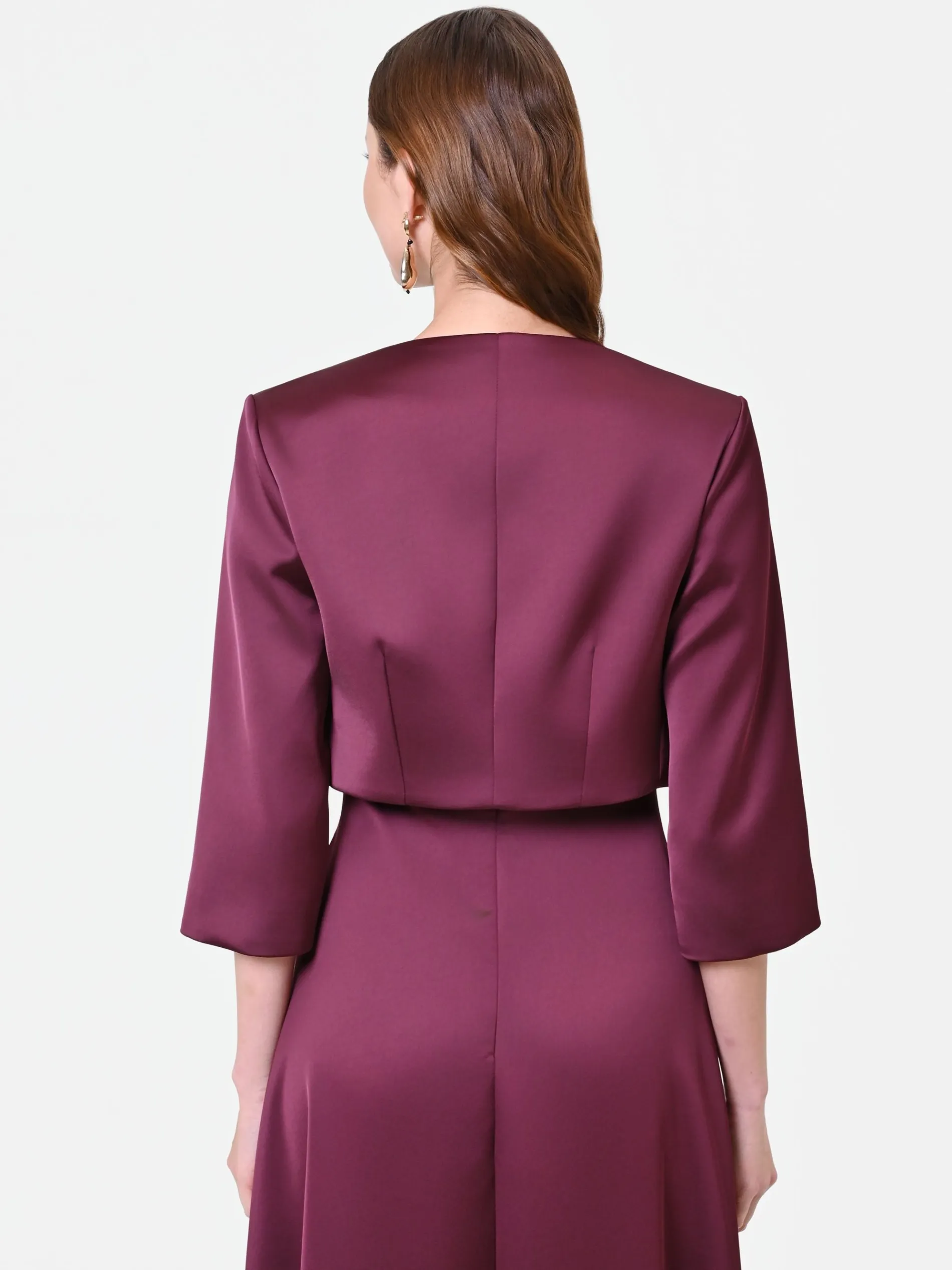 COPRISPALLE BORDEAUX IN RASO