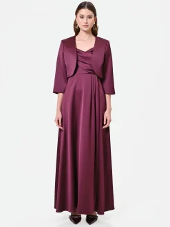 COPRISPALLE BORDEAUX IN RASO