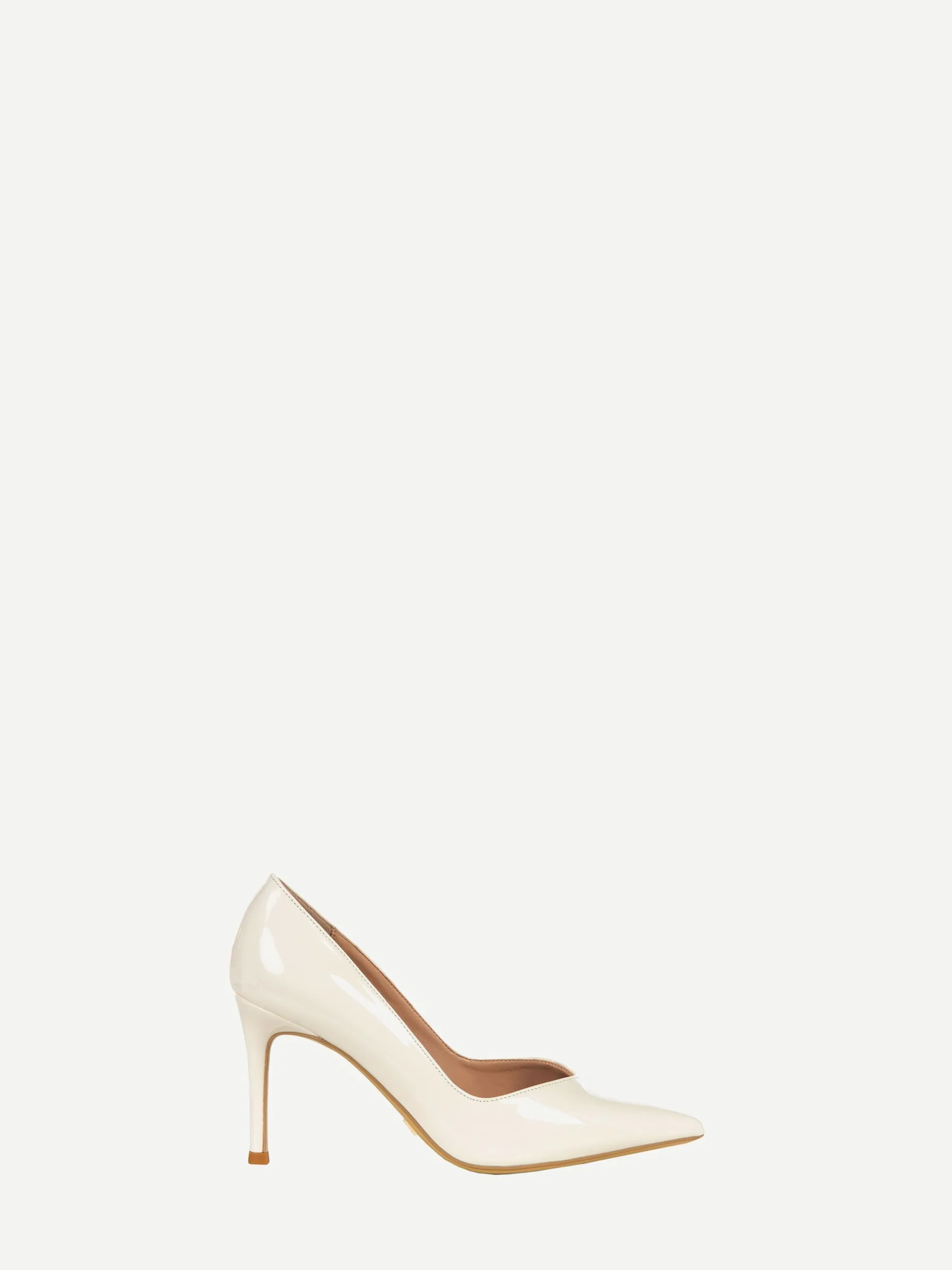 DÉCOLLETÉ BEIGE IN VERNICE
