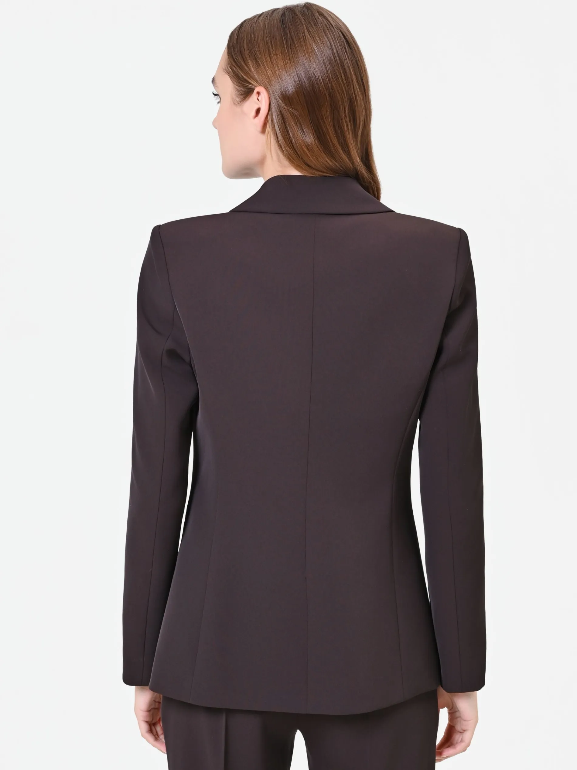 GIACCA BLAZER AVVITATA MARRONE MORO