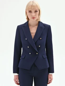 GIACCA BLAZER DOPPIOPETTO BLU