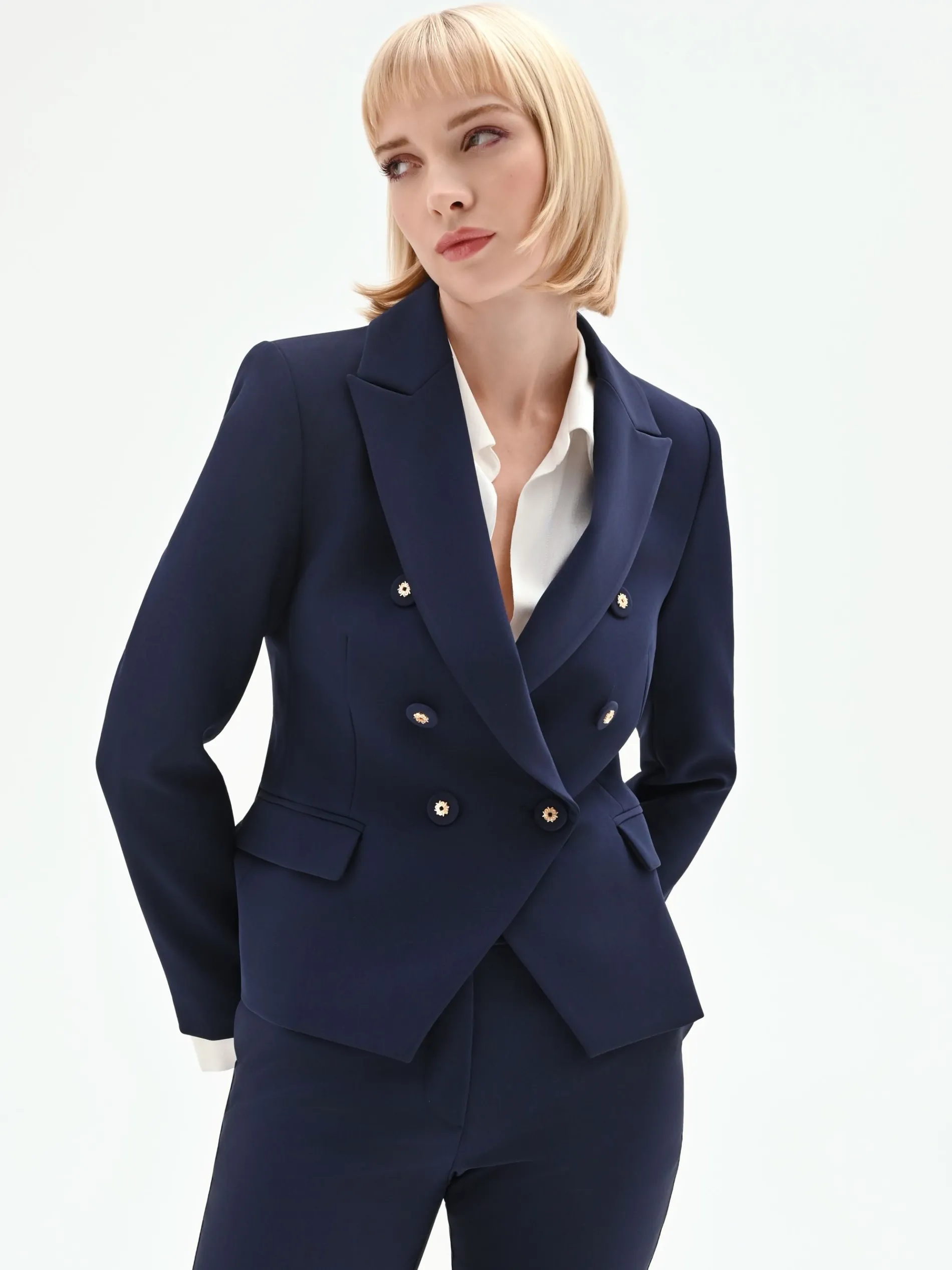GIACCA BLAZER DOPPIOPETTO BLU
