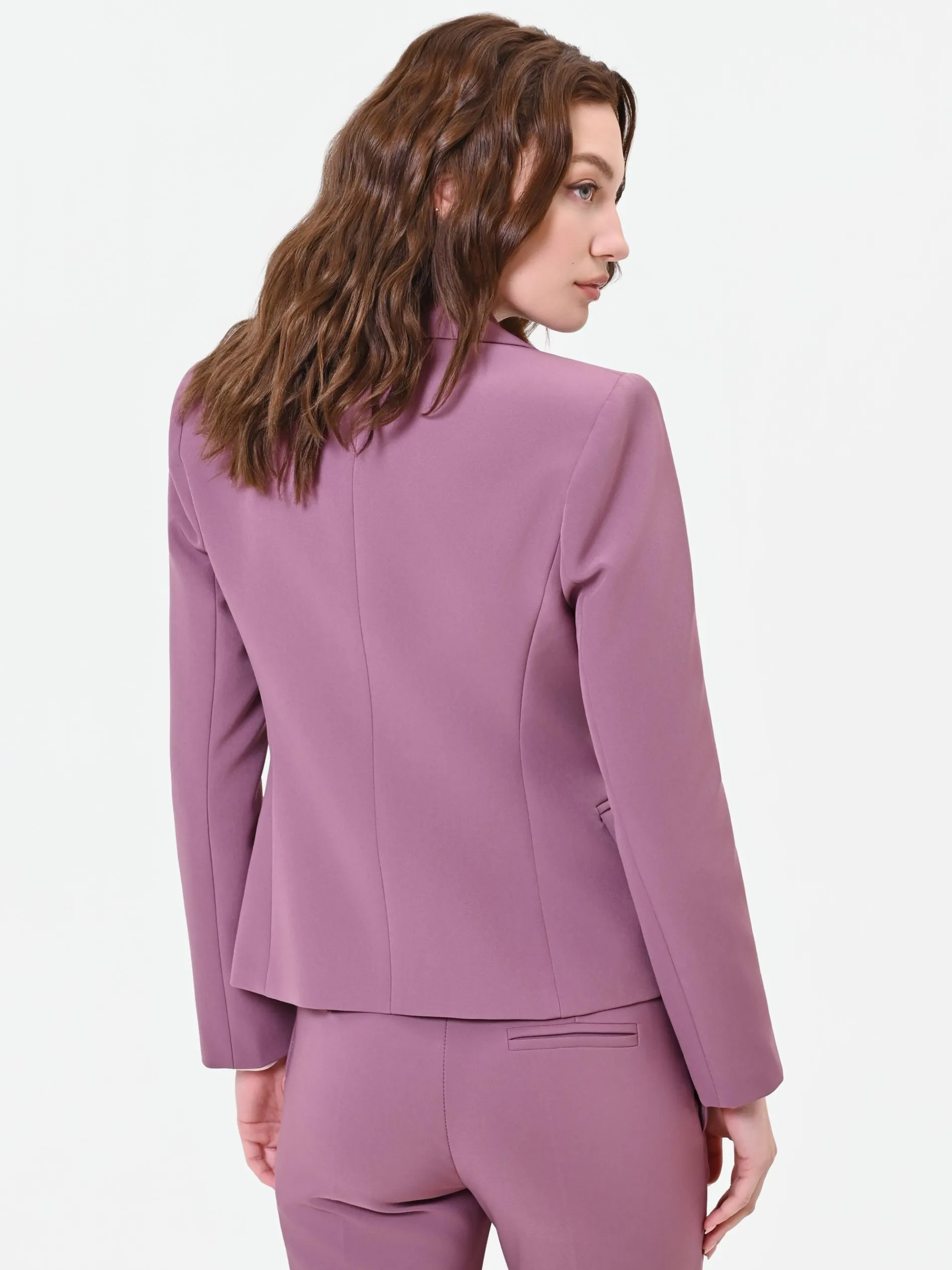 GIACCA BLAZER DOPPIOPETTO ROSA ANTICO