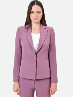 GIACCA BLAZER MONOPETTO ROSA ANTICO