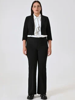 GIACCA CORTA CURVY NERA