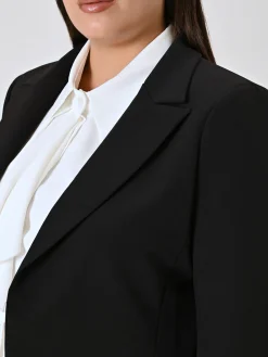 GIACCA CORTA CURVY NERA
