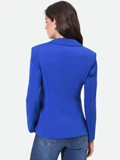 GIACCA DOPPIOPETTO BLU CINA