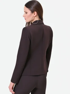 GIACCA MONOPETTO MORO MARRONE
