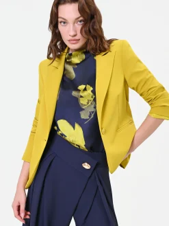 GIACCA MONOPETTO VERDE OLIO