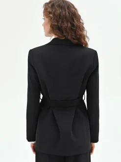 GIACCA VESTAGLIA NERA
