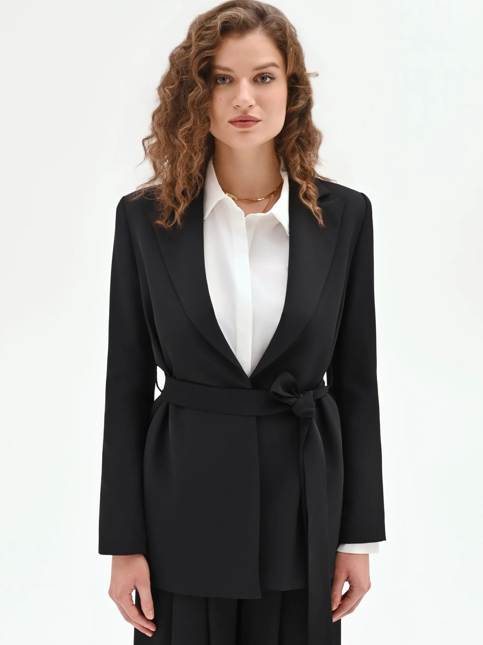 GIACCA VESTAGLIA NERA