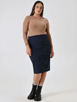 GONNA CURVY TUBINO BLU