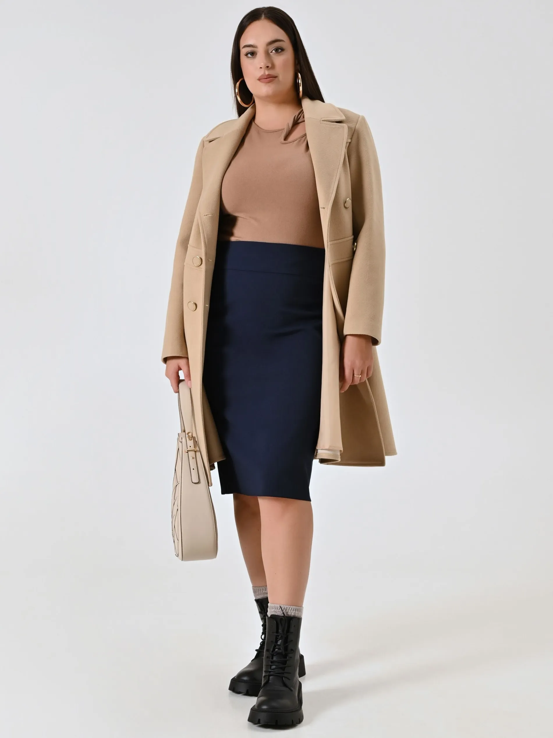 GONNA CURVY TUBINO BLU