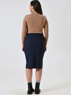 GONNA CURVY TUBINO BLU