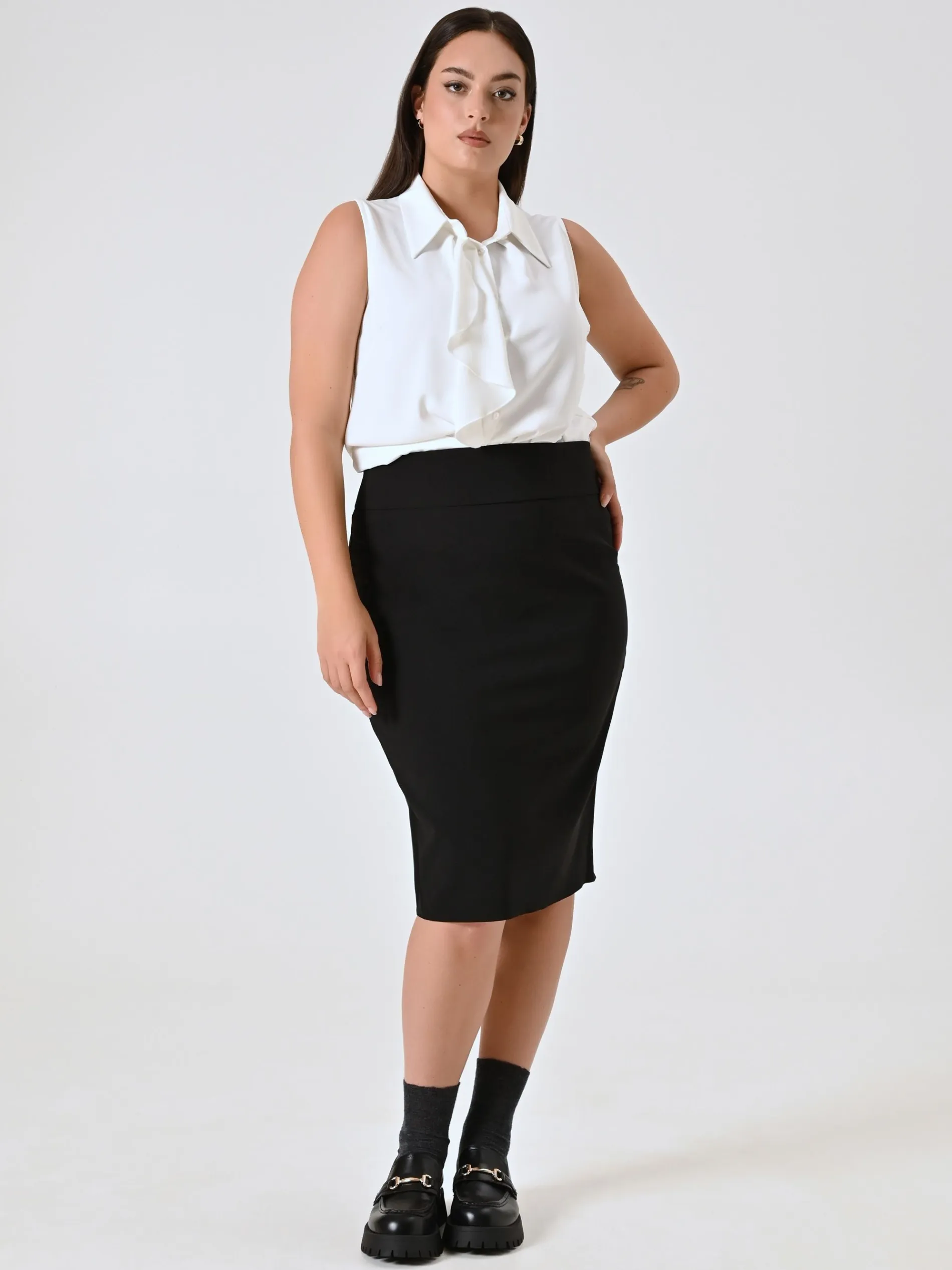 GONNA CURVY TUBINO NERO
