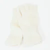 GUANTI PANNA BIANCO IN MAGLIA CON PAILLETTES