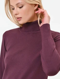MAGLIA DOLCEVITA BORDEAUX