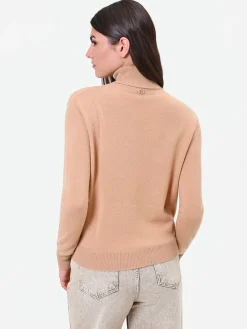 MAGLIA DOLCEVITA CAMMELLO BEIGE