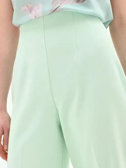 PANTALONE A PALAZZO VERDE MENTA