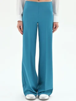 PANTALONE PALAZZO BLU OTTANIO