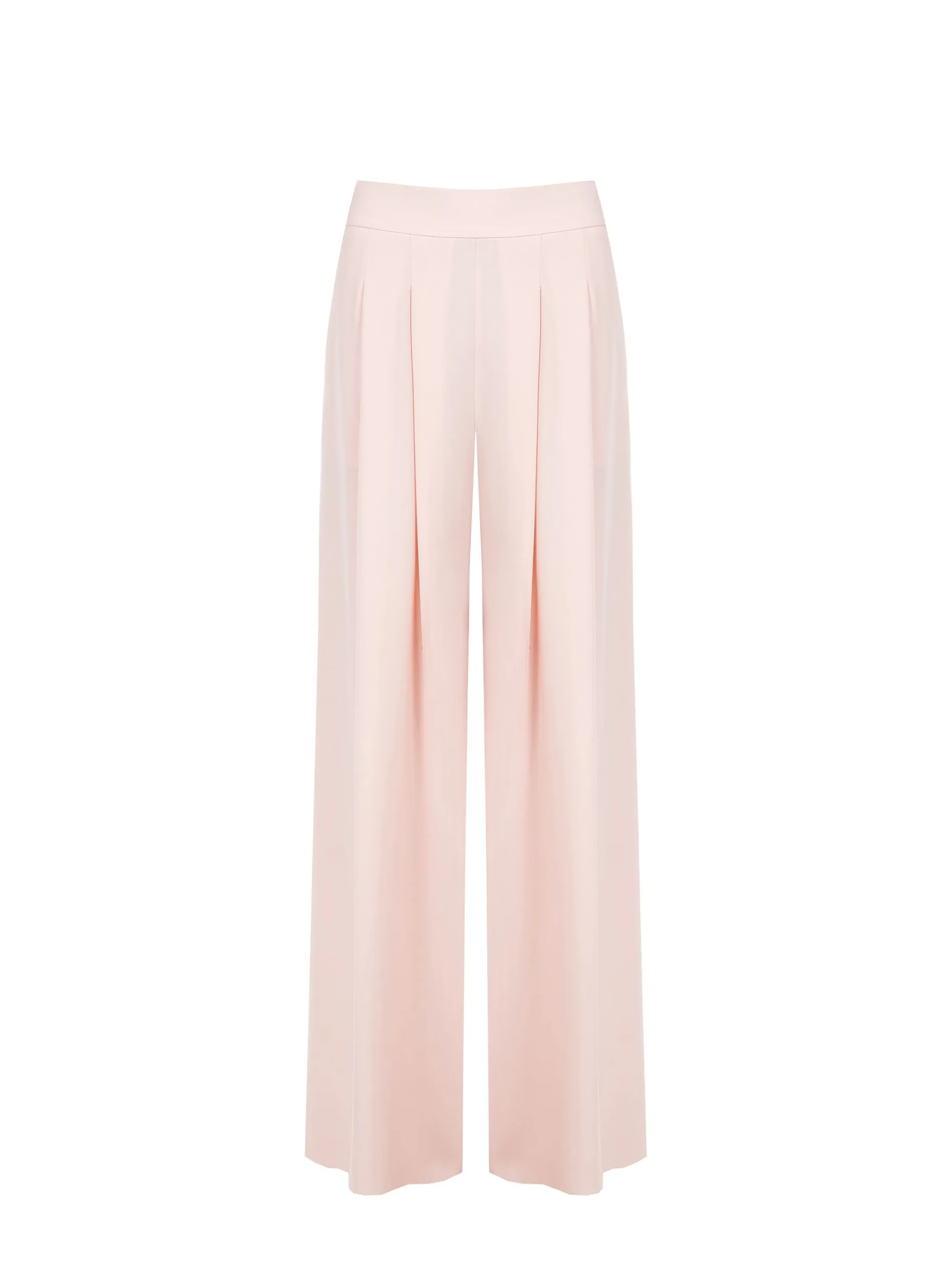 PANTALONE PALAZZO ROSA PASTELLO