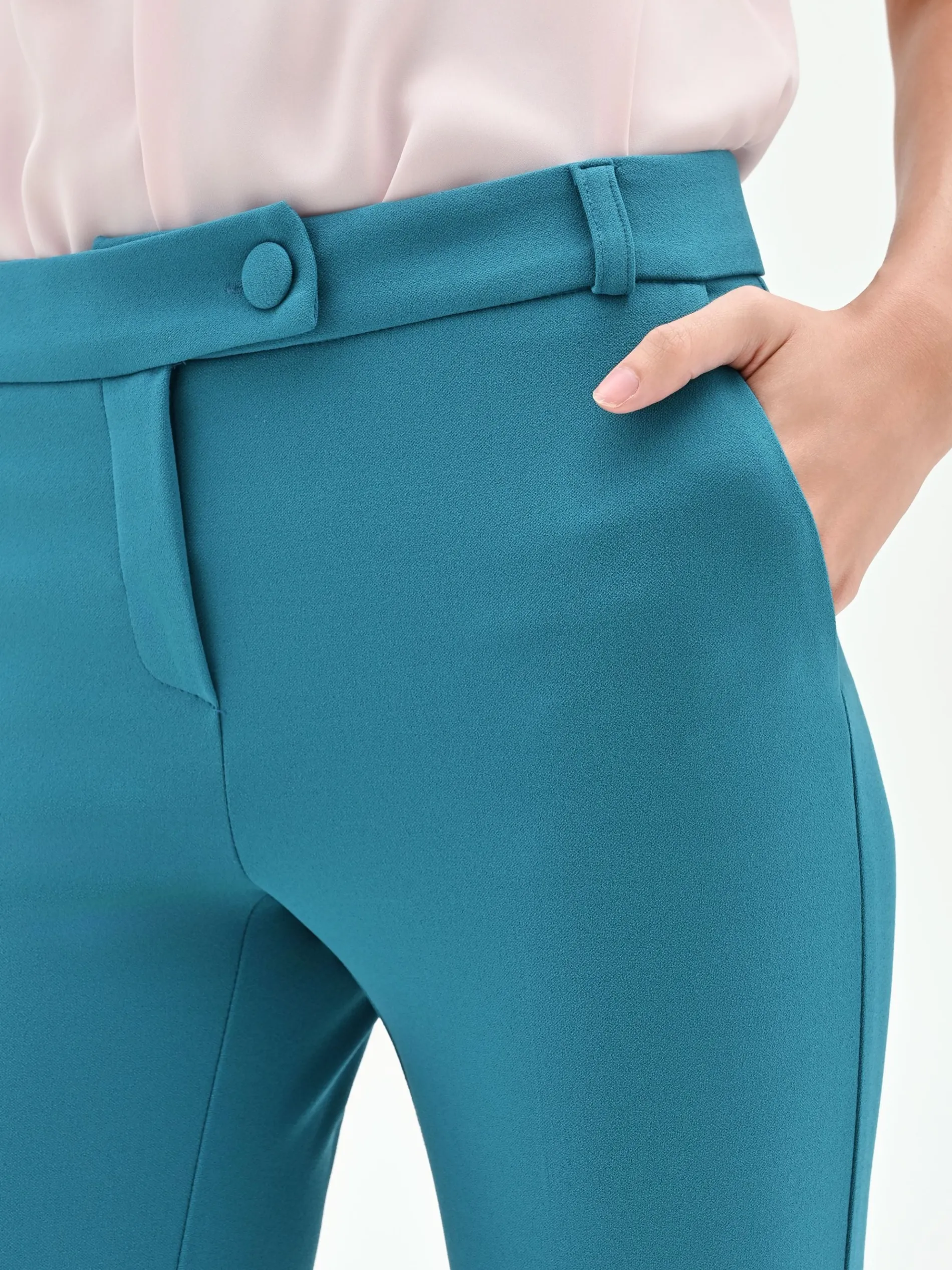 PANTALONE SLIM BLU OTTANIO