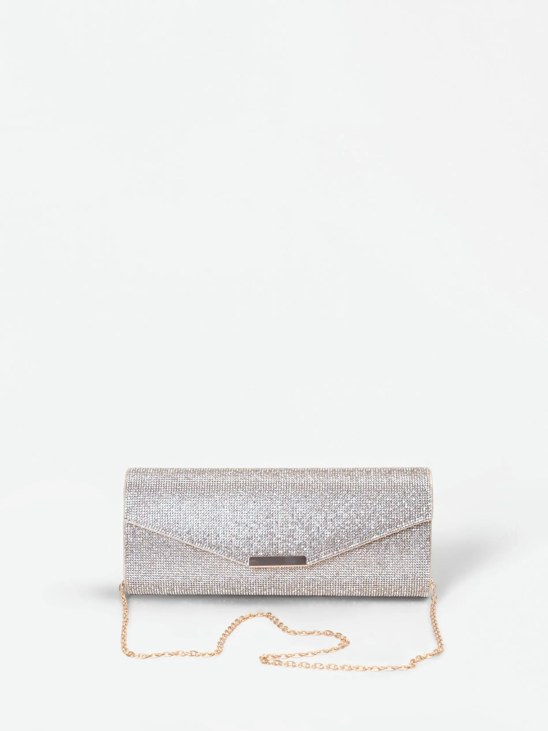 POCHETTE GIOIELLO ORO CON MICRO STRASS