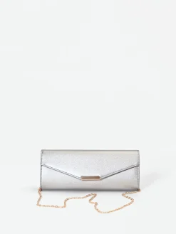 POCHETTE ORO CON TEXTURE GLITTERATA
