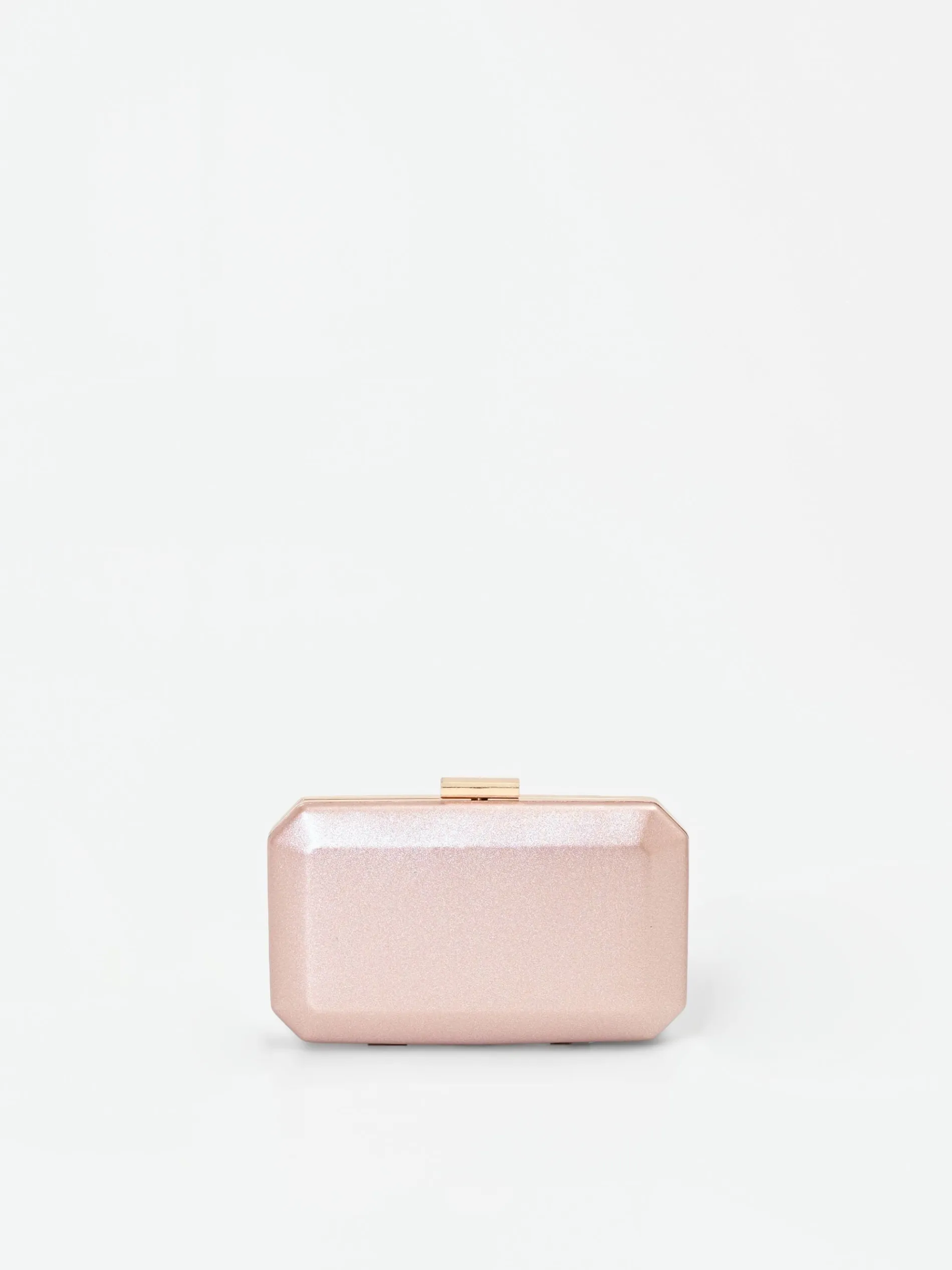 POCHETTE ROSA CON FINITURA SCINTILLANTE