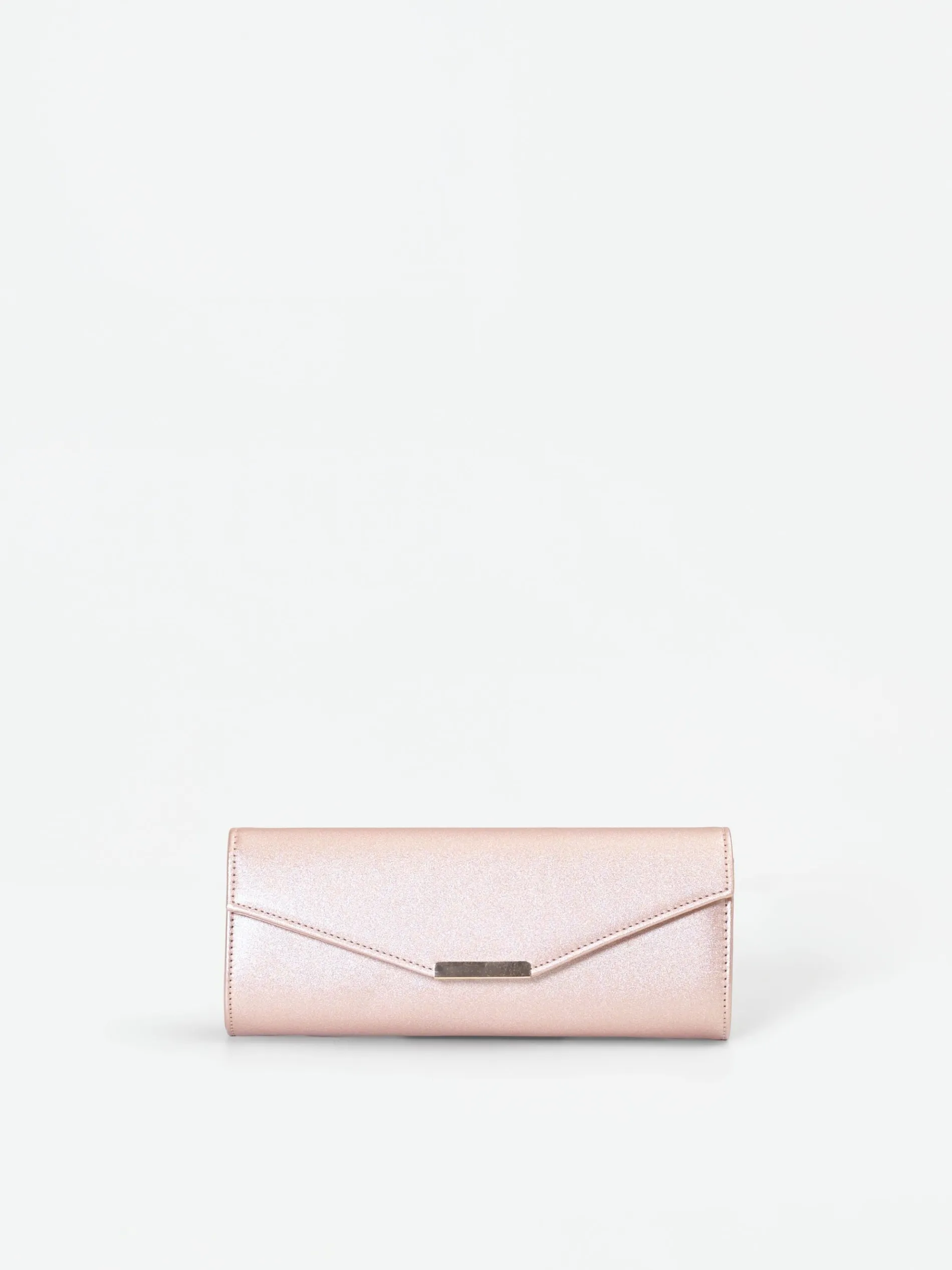 POCHETTE ROSA CON TEXTURE GLITTERATA