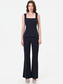 TUTA BLU NAVY CON PANTALONE A ZAMPA